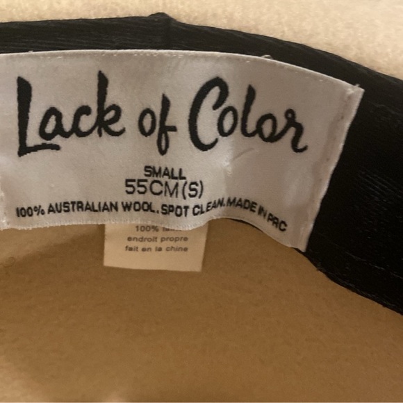 Lack Of Color Felt Wool Sierra Boater Hat - Picture 2 of 8